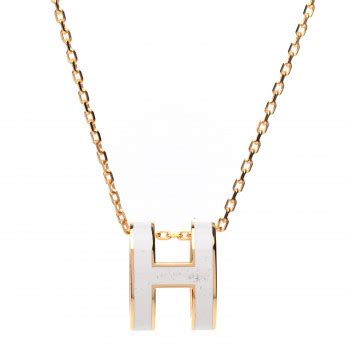 hermes choker price|Hermes pop h necklace white.